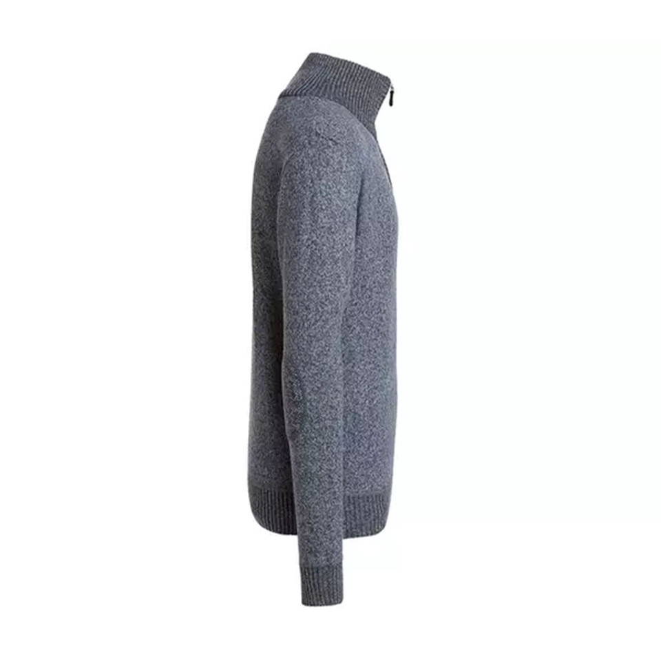 Alta Men's Casual Long Sleeve Half-Zip Mock Neck Sweater Jacket product image