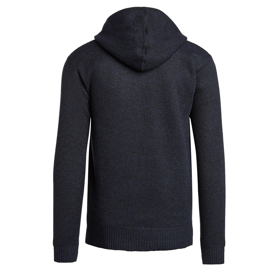 Men’s Casual Fleece Lined Sweater Jacket with Hoodie product image
