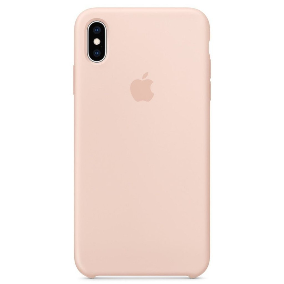 Apple® iPhone XS Max Pink Sand Silicone Case product image