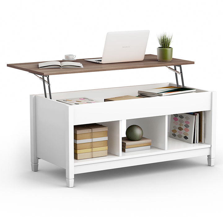 Lift-Top Hidden Compartment Coffee Table product image
