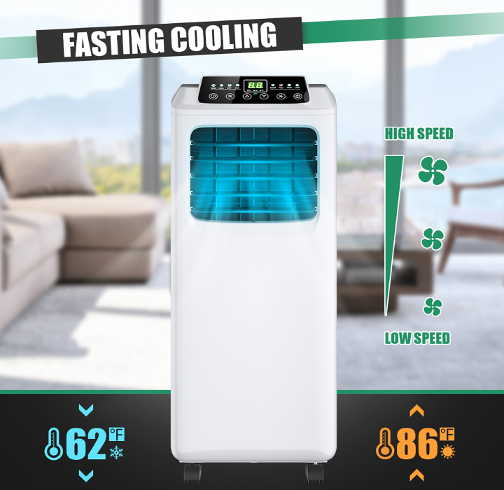 Portable 8,000BTU Air Conditioner & Dehumidifier with Remote product image