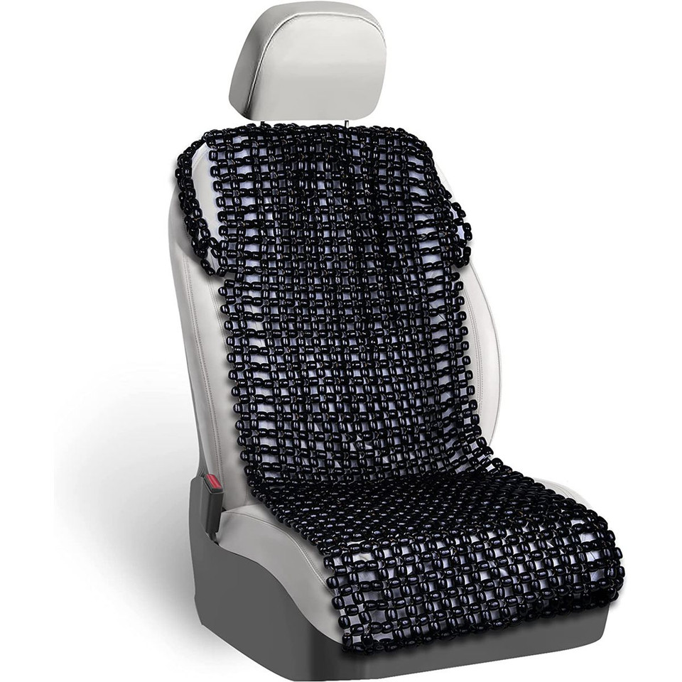 Zone Tech® Wooden Beaded Massaging Seat Cover product image