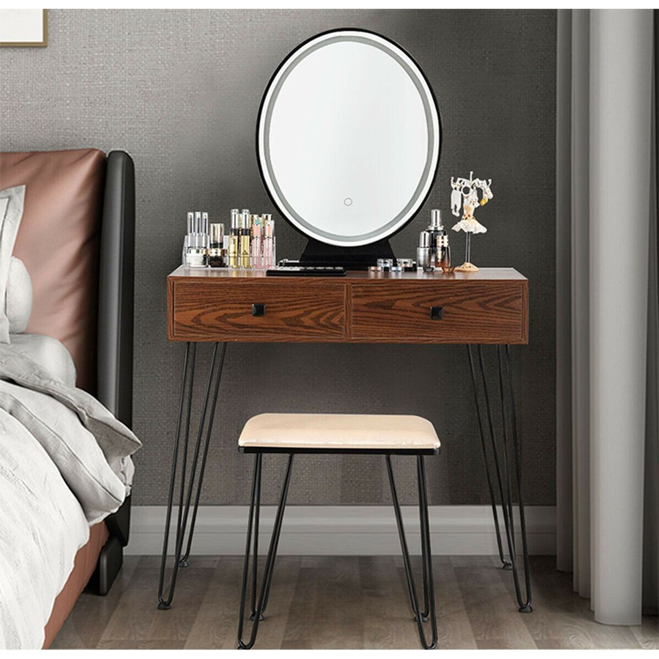 Vanity Table with Touch Switch 3-Color Lighting product image