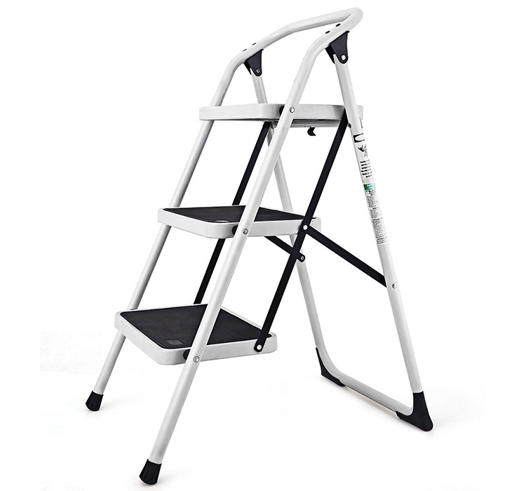 Lightweight Foldable 3-Step Ladder with 330-Lb Capacity product image