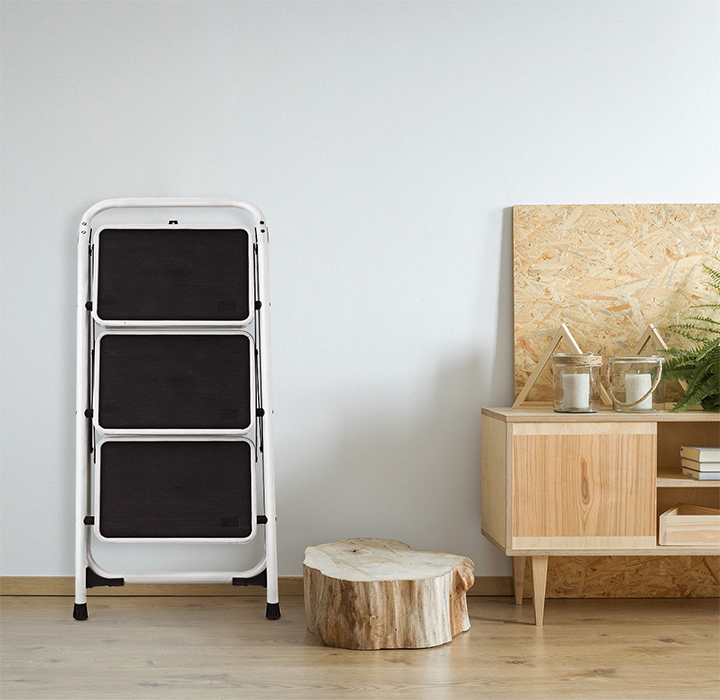 Lightweight Foldable 3-Step Ladder with 330-Lb Capacity product image