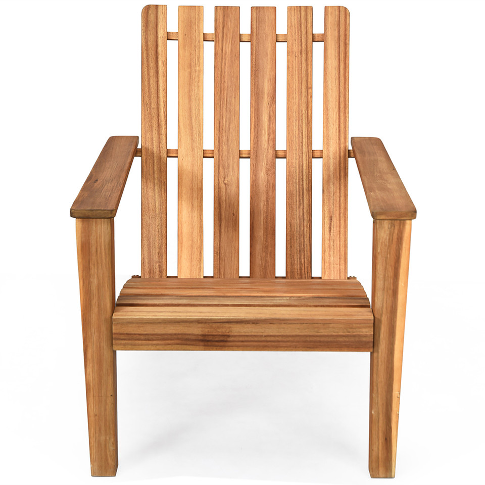 Acacia Wood Adirondack Chair product image
