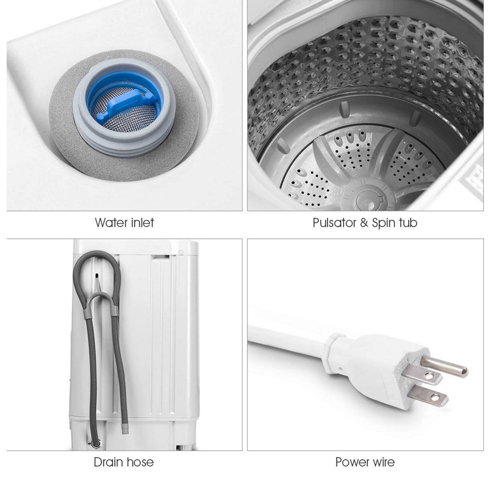 Portable Compact 1.34 Cu.ft Washing Machine product image