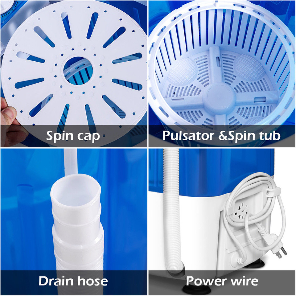Portable 5.5-Pound Mini Electric Washing Machine product image