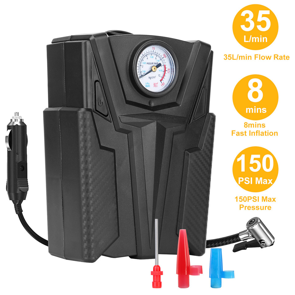 12V DC Portable Car Tire Air Pump product image