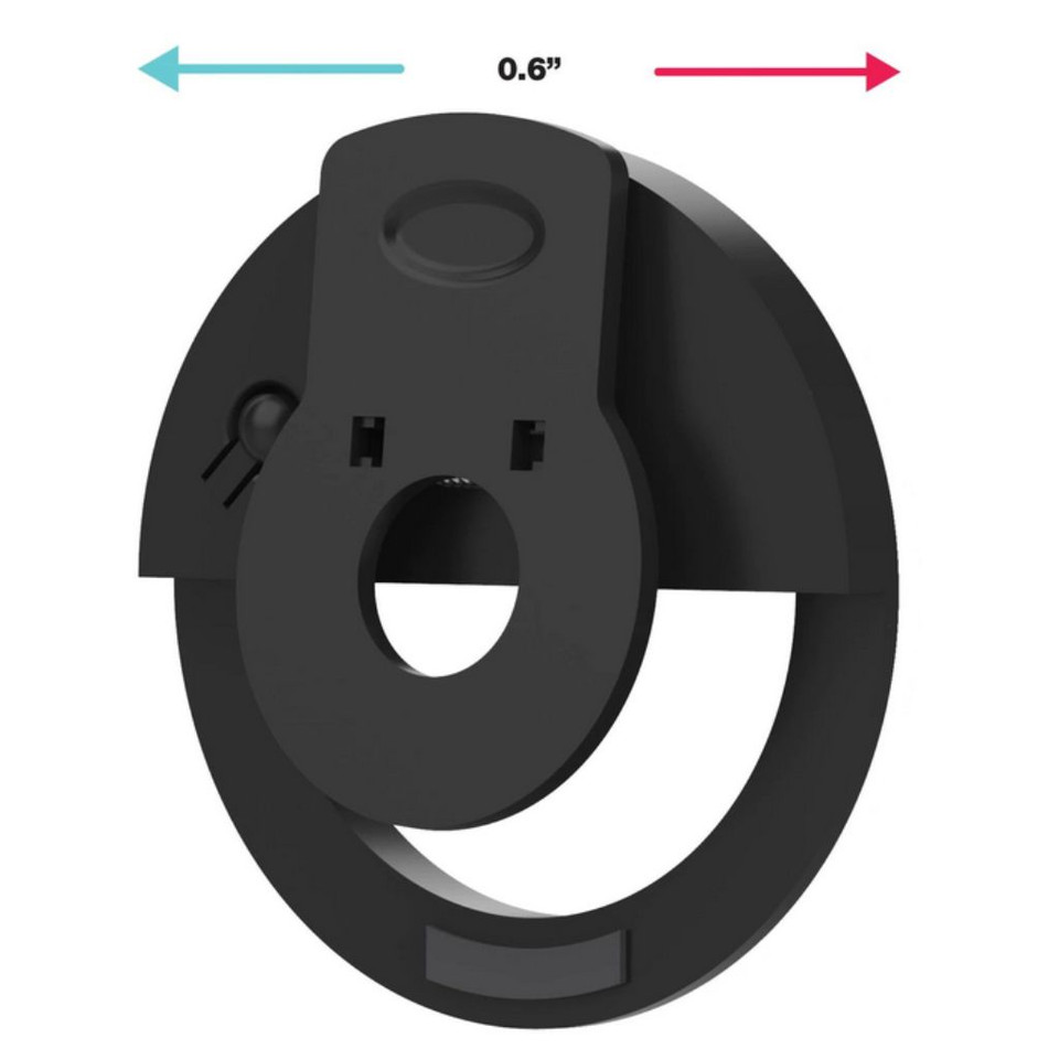 Rechargeable Clip-on LED Selfie Light with Adjustable Brightness product image