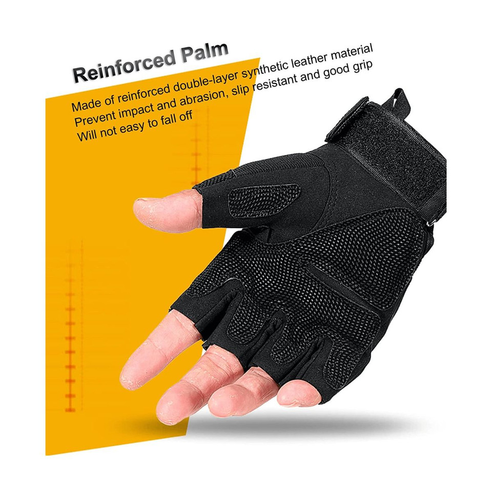Tactical Military Fingerless Airsoft Gloves product image