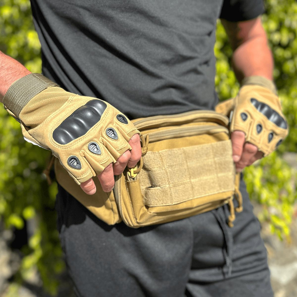 Tactical Military Fingerless Airsoft Gloves product image