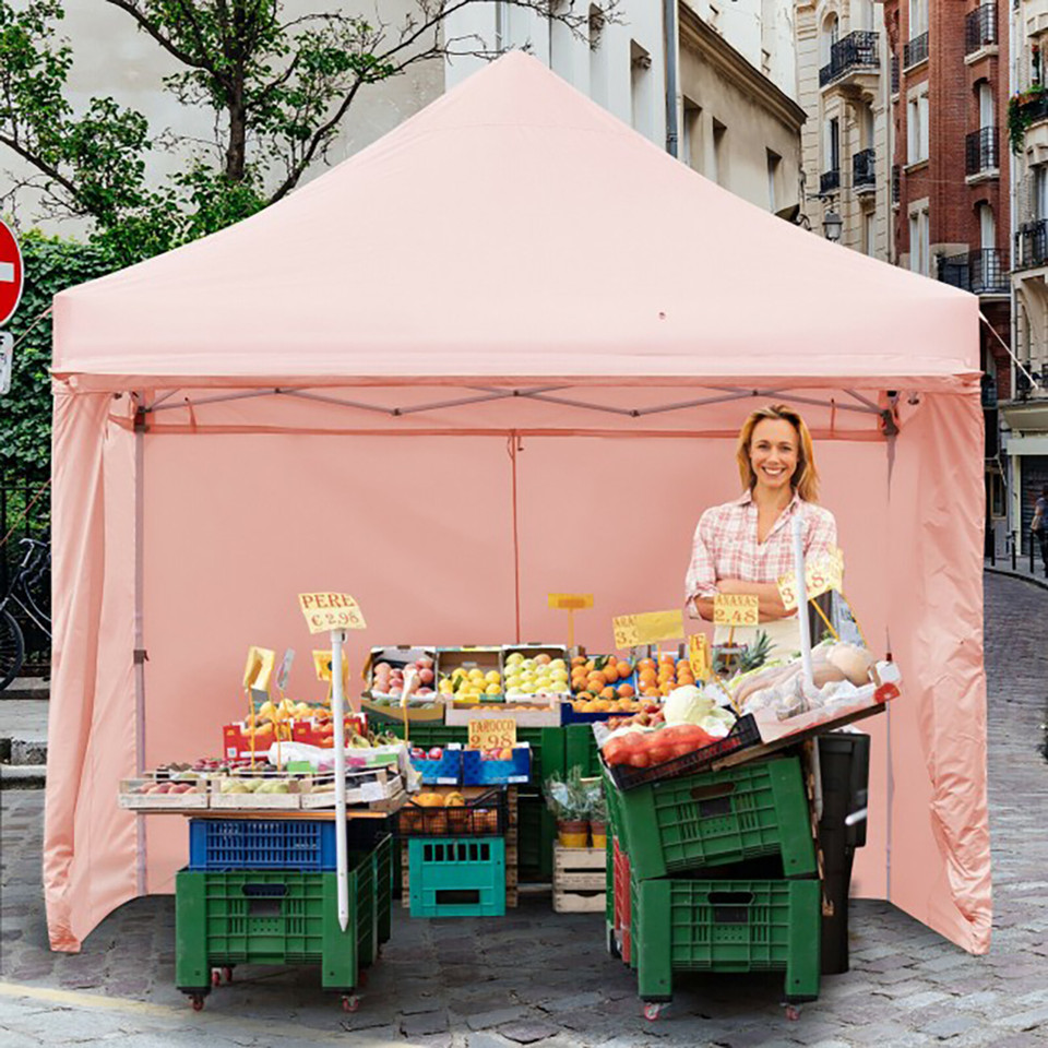 10' x 10' Height-Adjustable Folding Pop-up Canopy product image