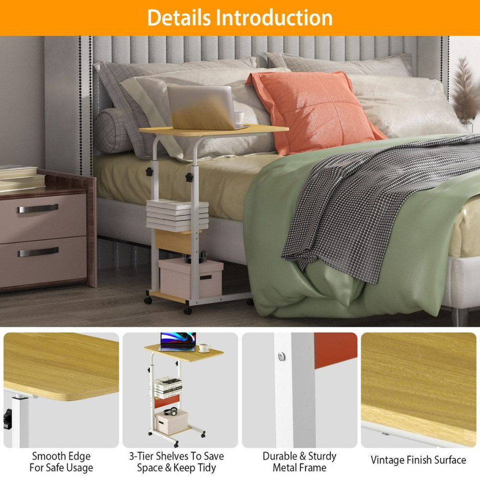 NewHome™ C-Shaped Small Slim Side Table product image