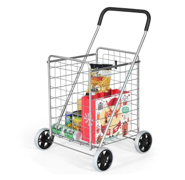 Folding Utility Shopping Cart product image