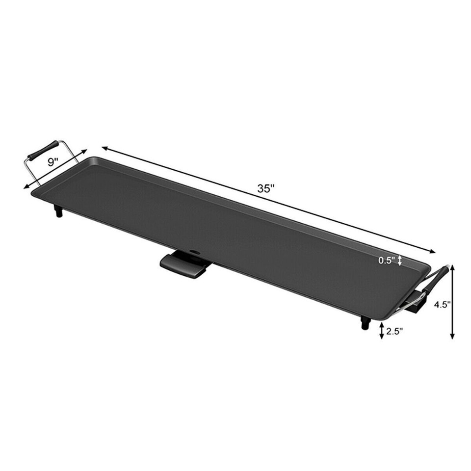 Electric Teppanyaki Table Top Nonstick BBQ Grill product image