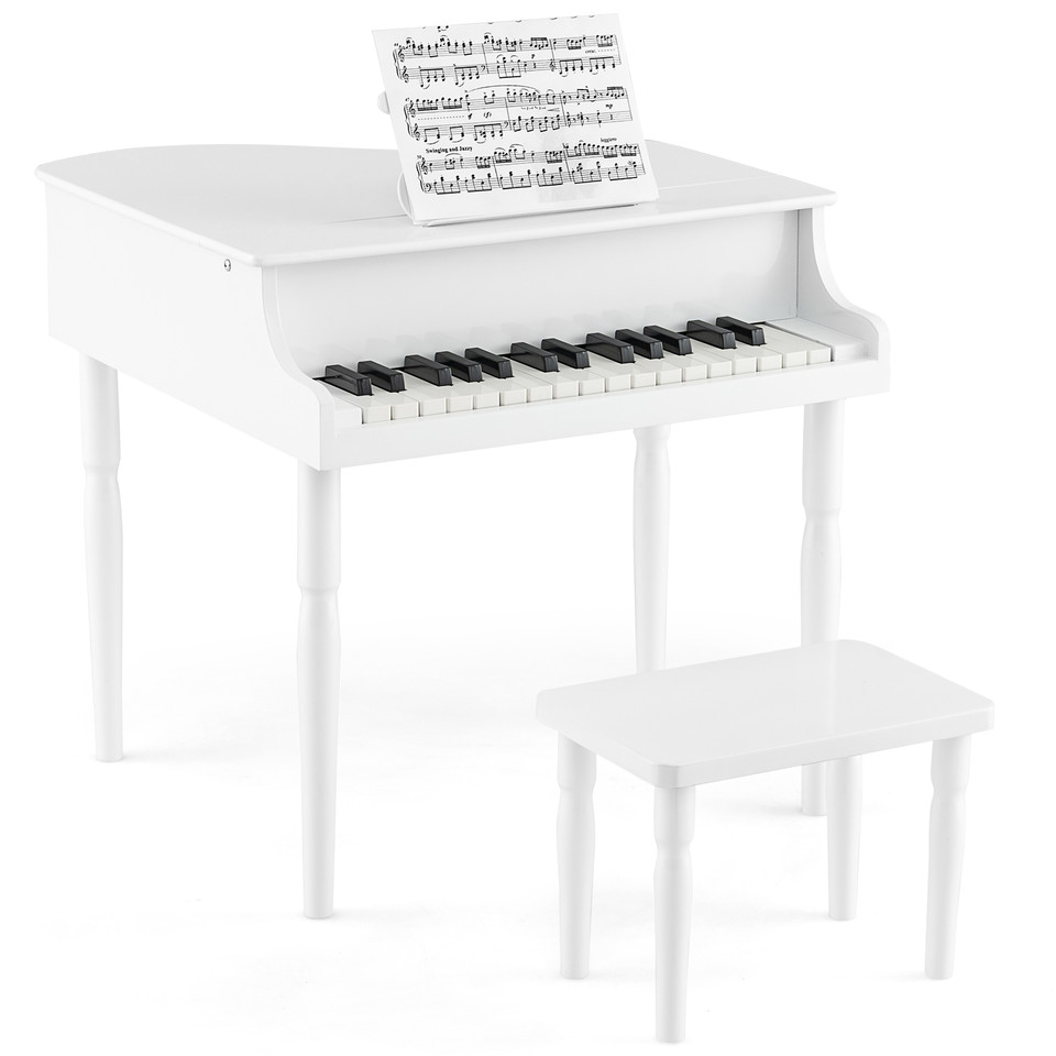 Kids' Wooden 30-Key Classic Baby Grand Piano product image