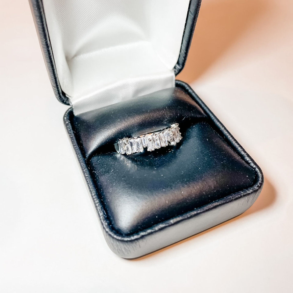 Baguette CZ Eternity Bands product image