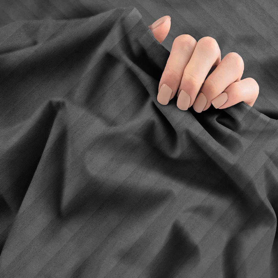 Brushed Microfiber Striped Bed Sheet Set product image