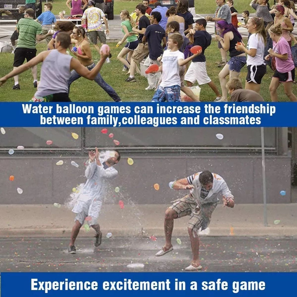 Rapid-Fill Colorful Water Balloons, 592 ct. (1- to 4-Pack) product image
