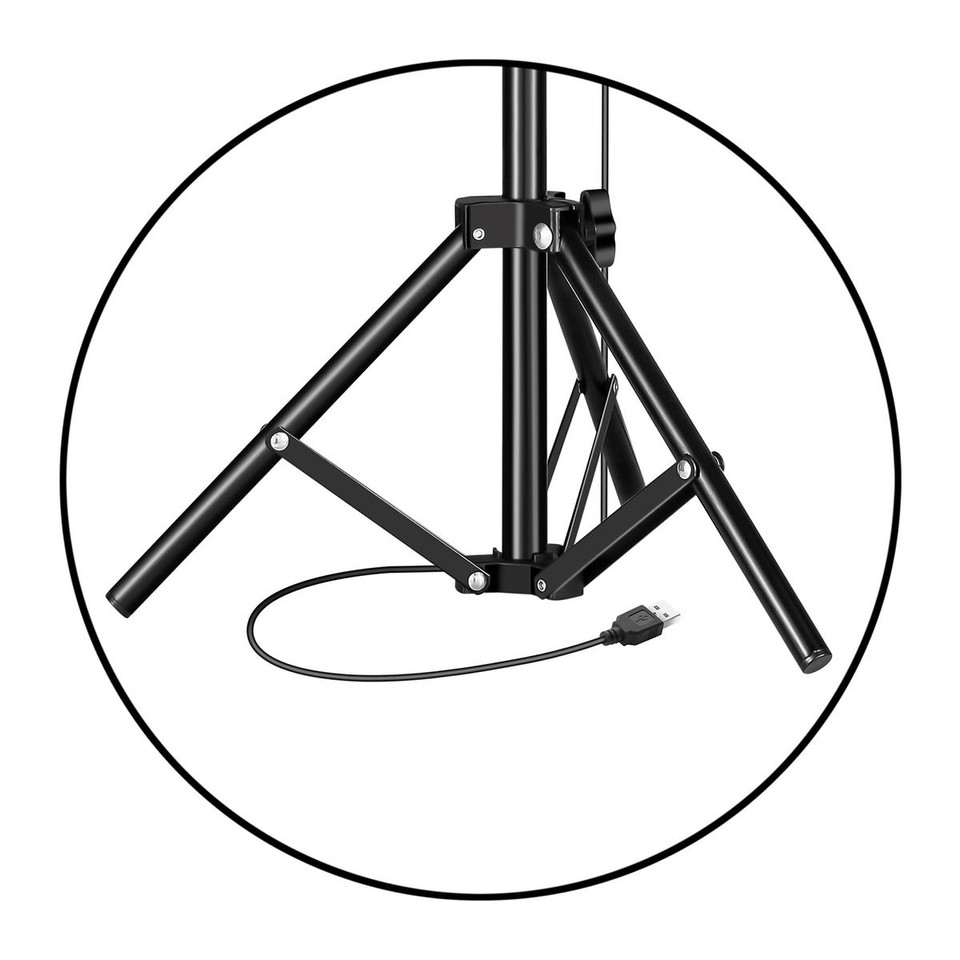SuperSonic® Pro Live Stream 10-Inch Heart-Shaped Selfie Ring Light, SC-2310SRH product image