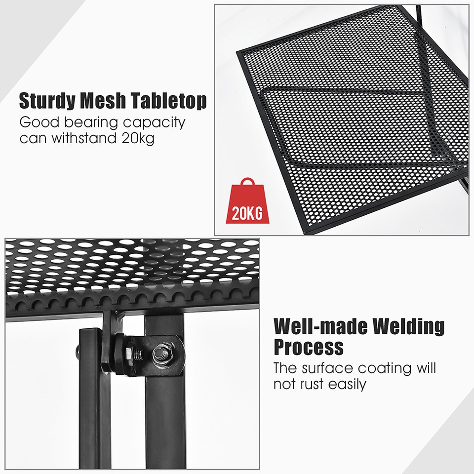 Adjustable Hanging Balcony Railing Table product image