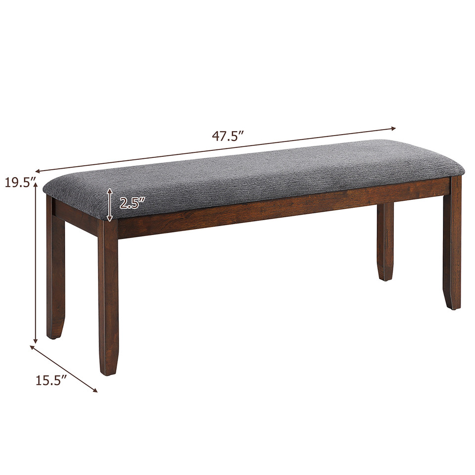 Upholstered Dining or Entryway Bench (Set of 2) product image