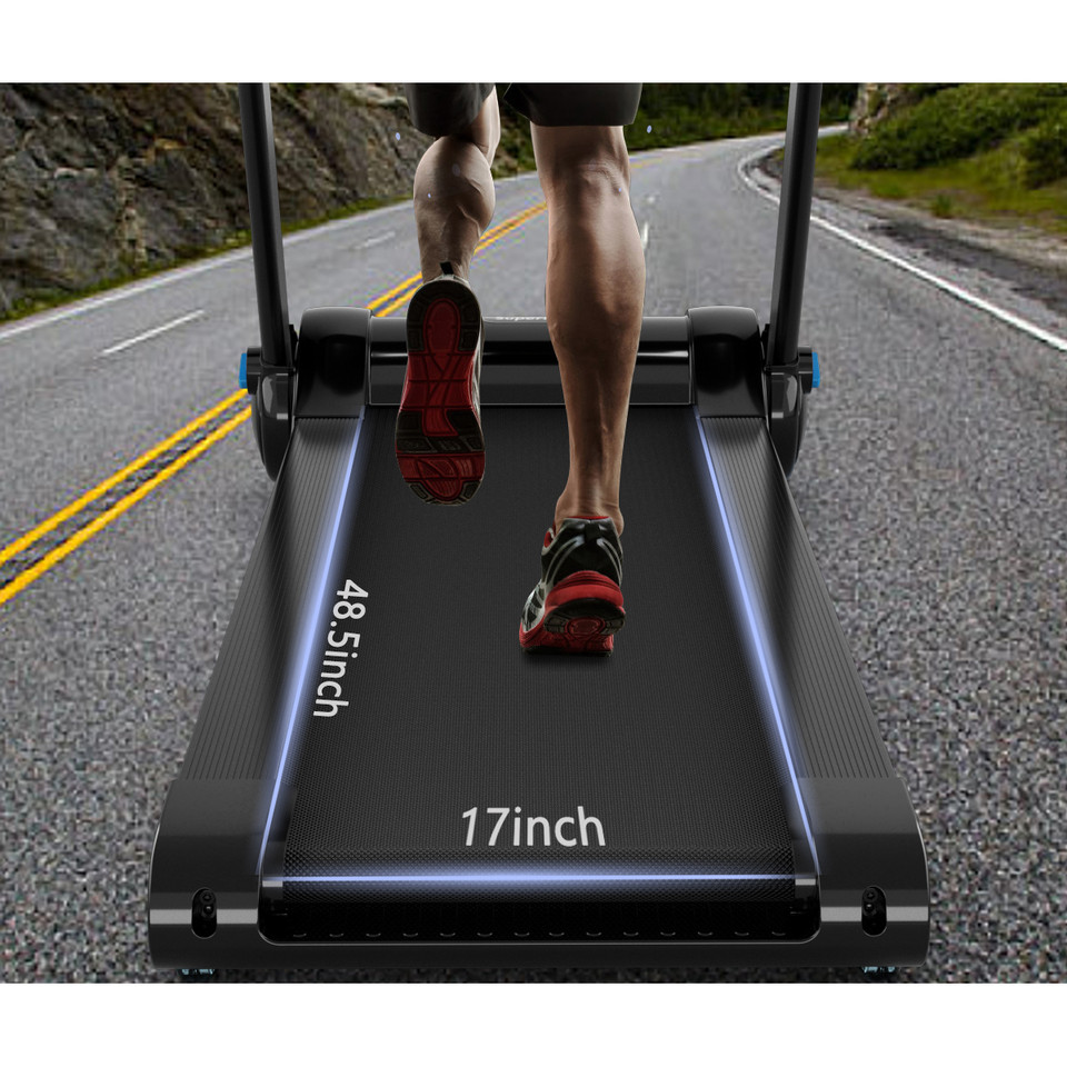 SuperFit™ 2.25HP Folding Treadmill product image