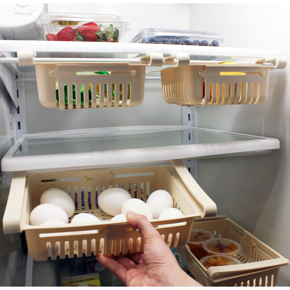 Adjustable Refrigerator Storage Drawer product image