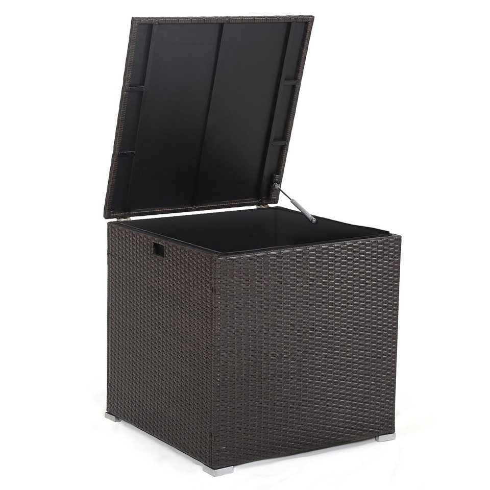 72-Gallon Rattan Outdoor Storage Box with Liner product image