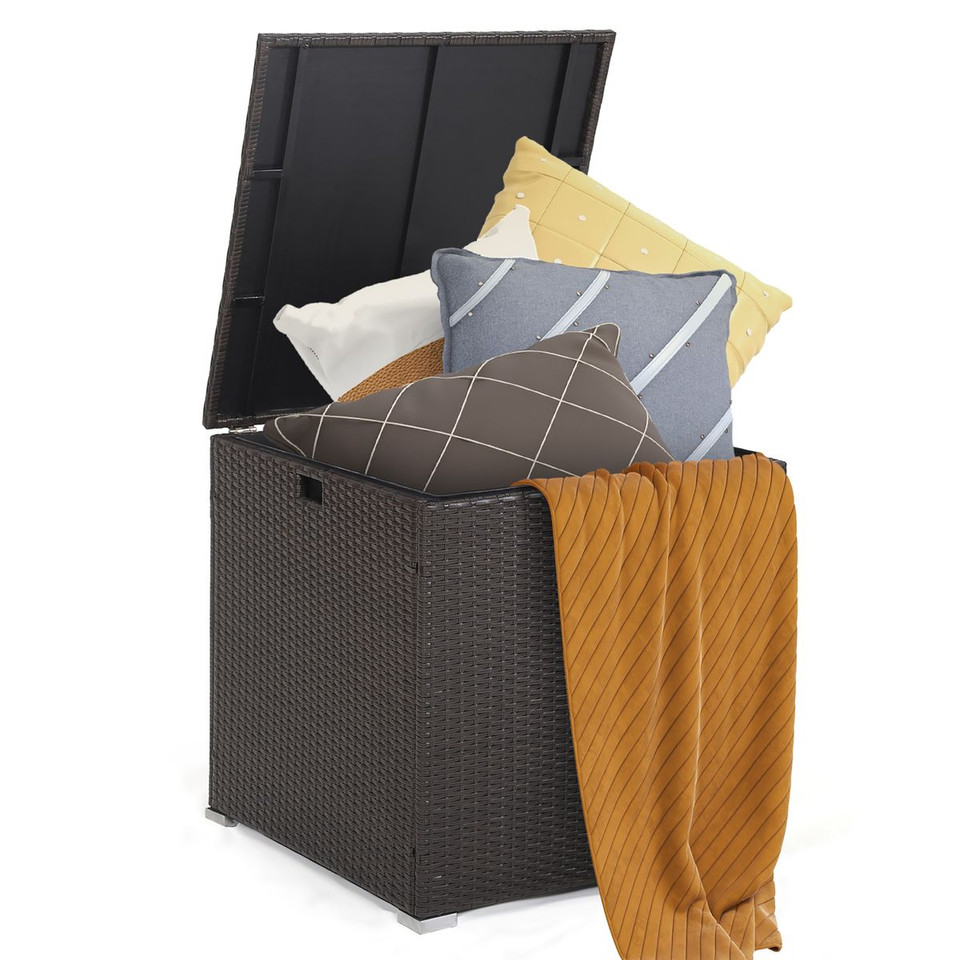 72-Gallon Rattan Outdoor Storage Box with Liner product image