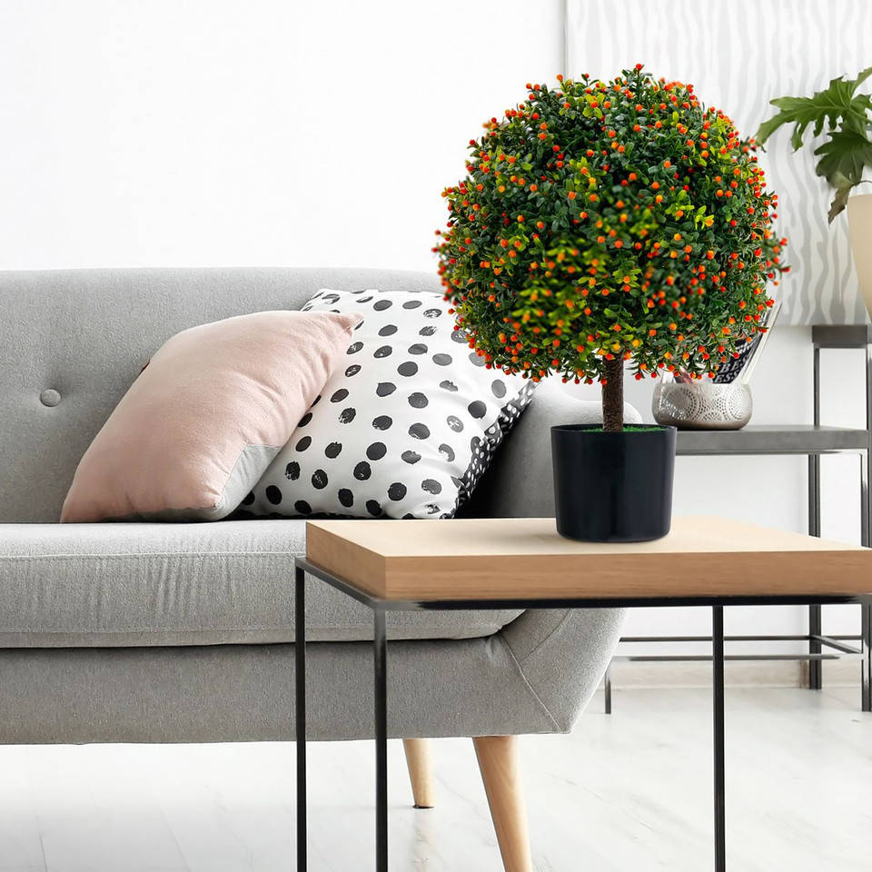 Artificial Boxwood Topiary Ball Tree (2-Pack) product image