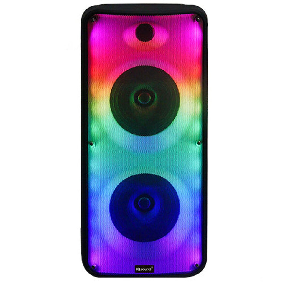 2x 8-Inch Bluetooth Speaker with FM Radio and Remote Control  product image