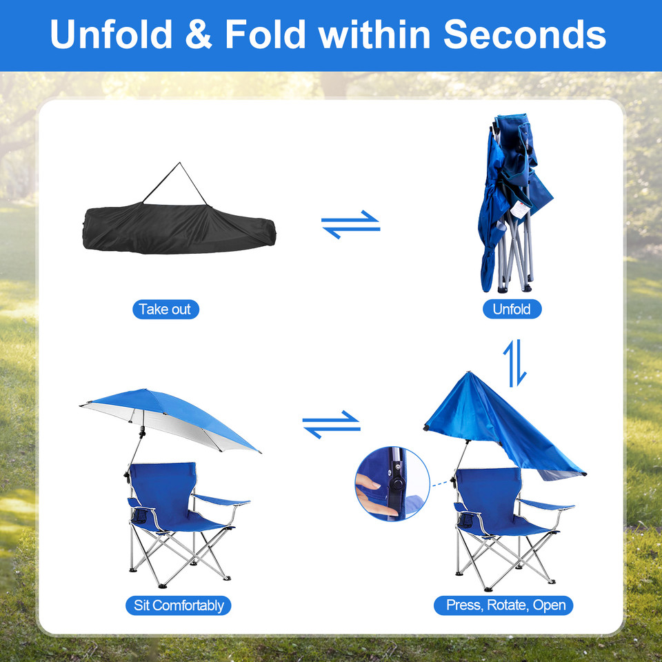 LakeForest Foldable Beach Chair  product image