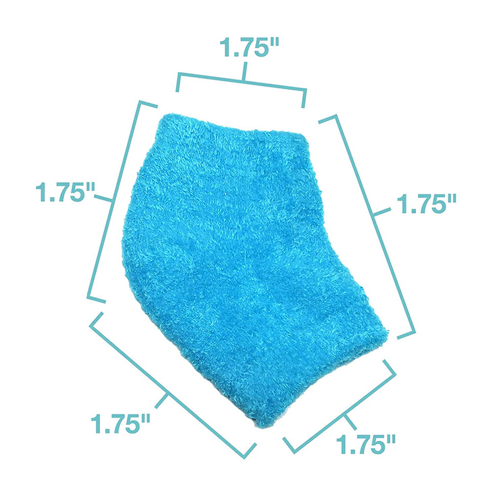 Gel Moisturizing Fizzy Spa Heel Socks for Dry & Cracked Heels (2-Pairs) product image