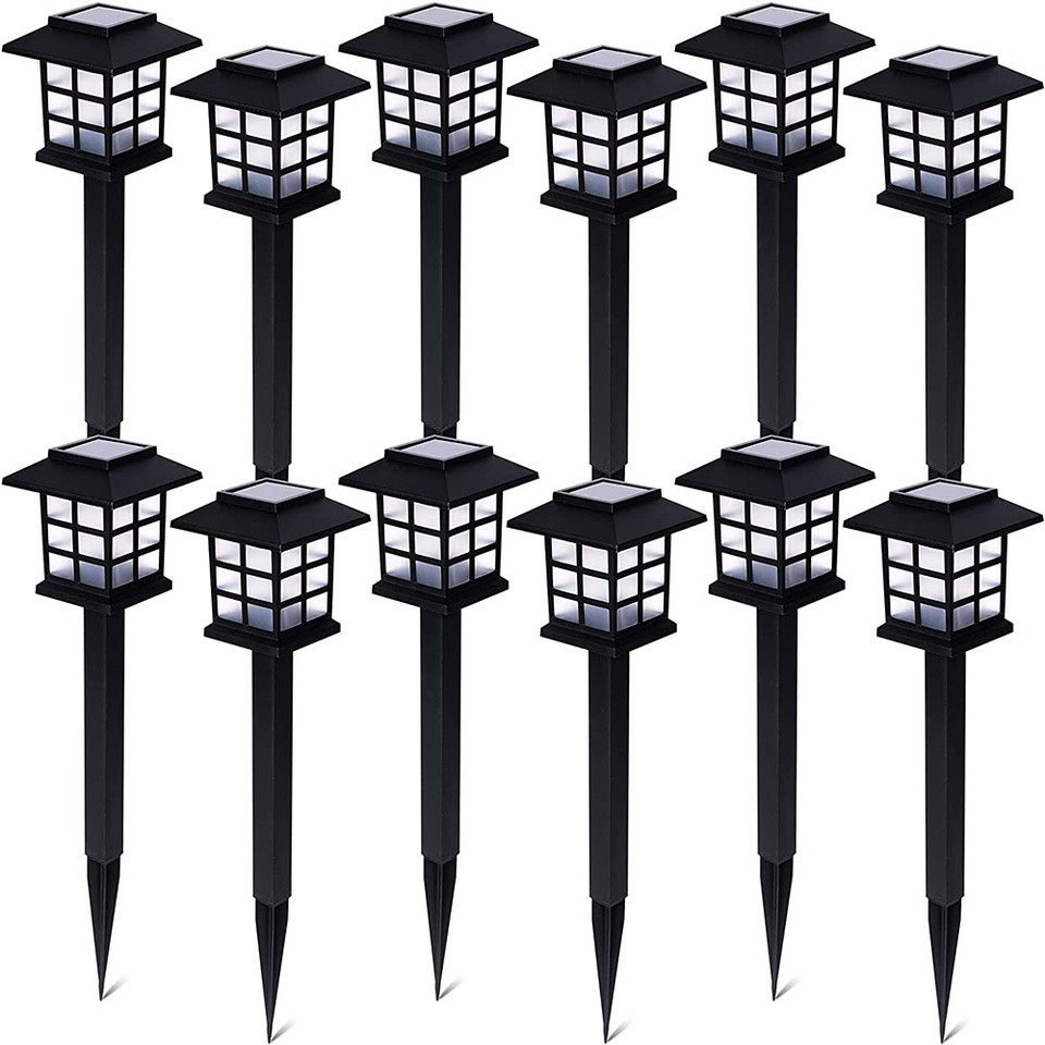 Zone Tech® Outdoor Bright Solar-powered Light (12-Pack) product image