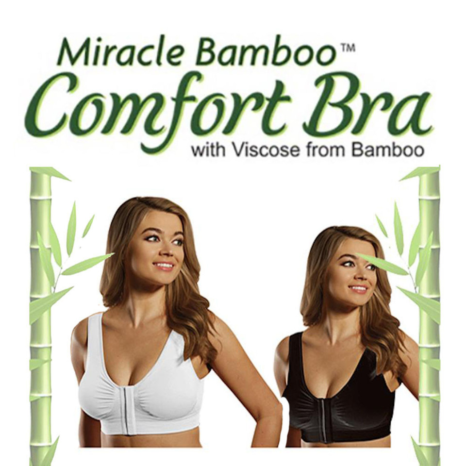 Miracle Bamboo Comfort Bra Deluxe (2-Pack) product image