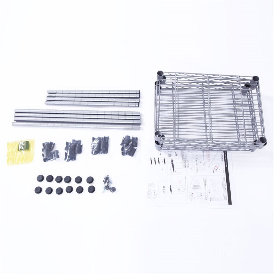 4-Tier Carbon Steel Storage Rack product image