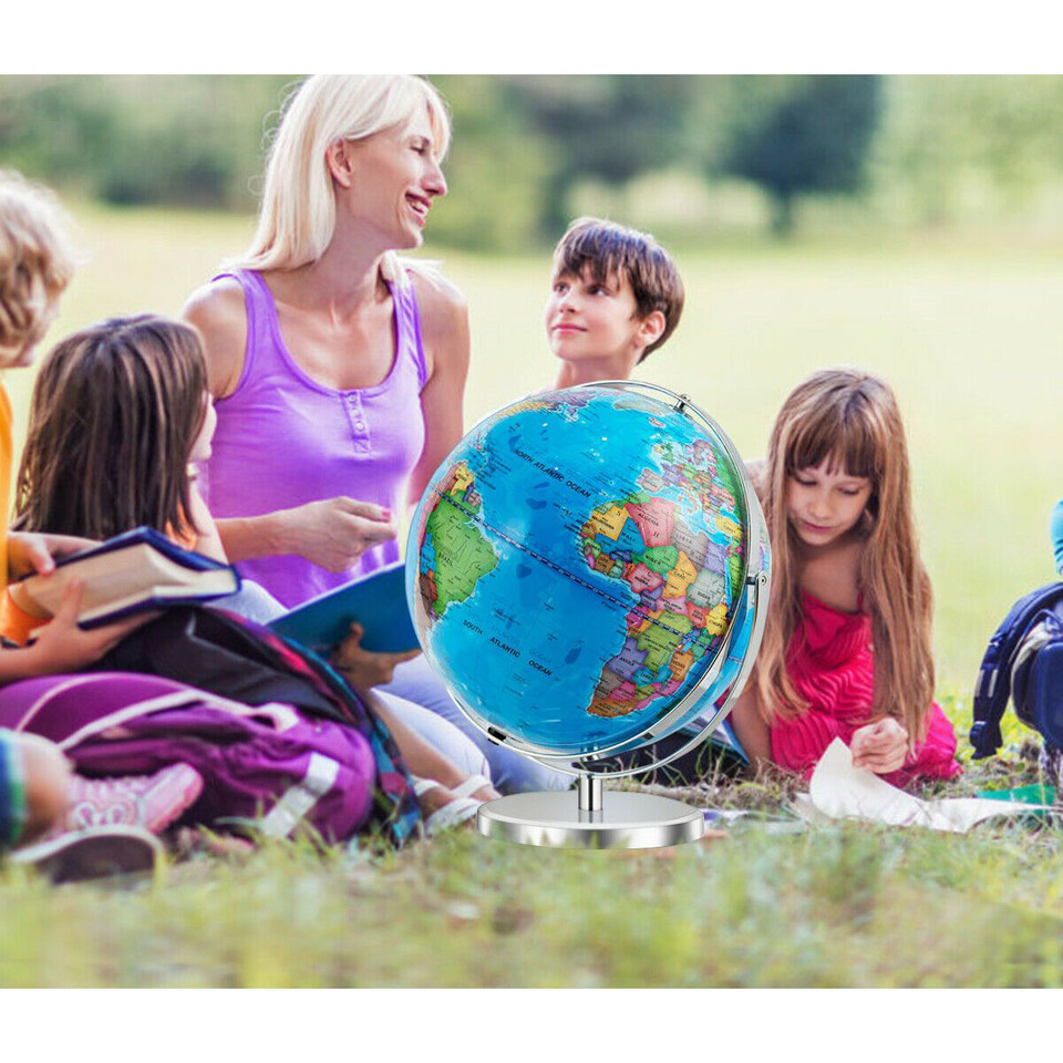13" Illuminated World Globe  product image