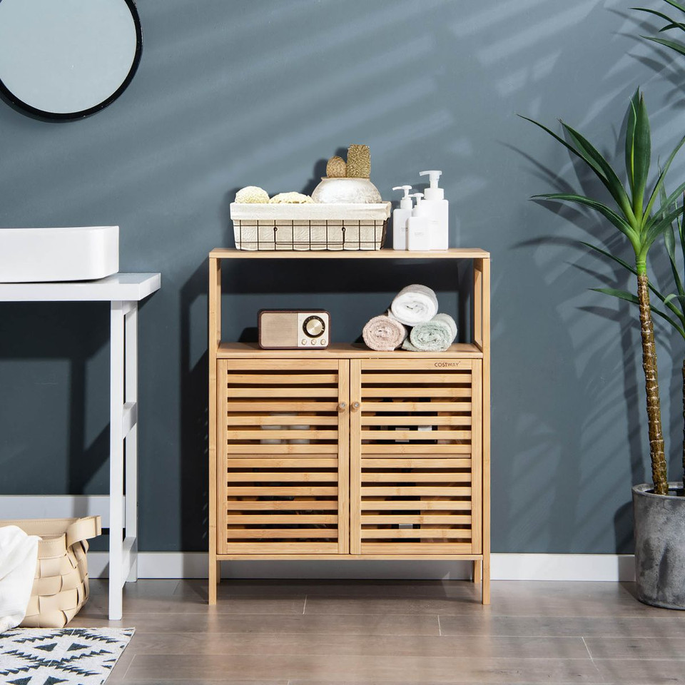 Bamboo Storage Cabinet  product image
