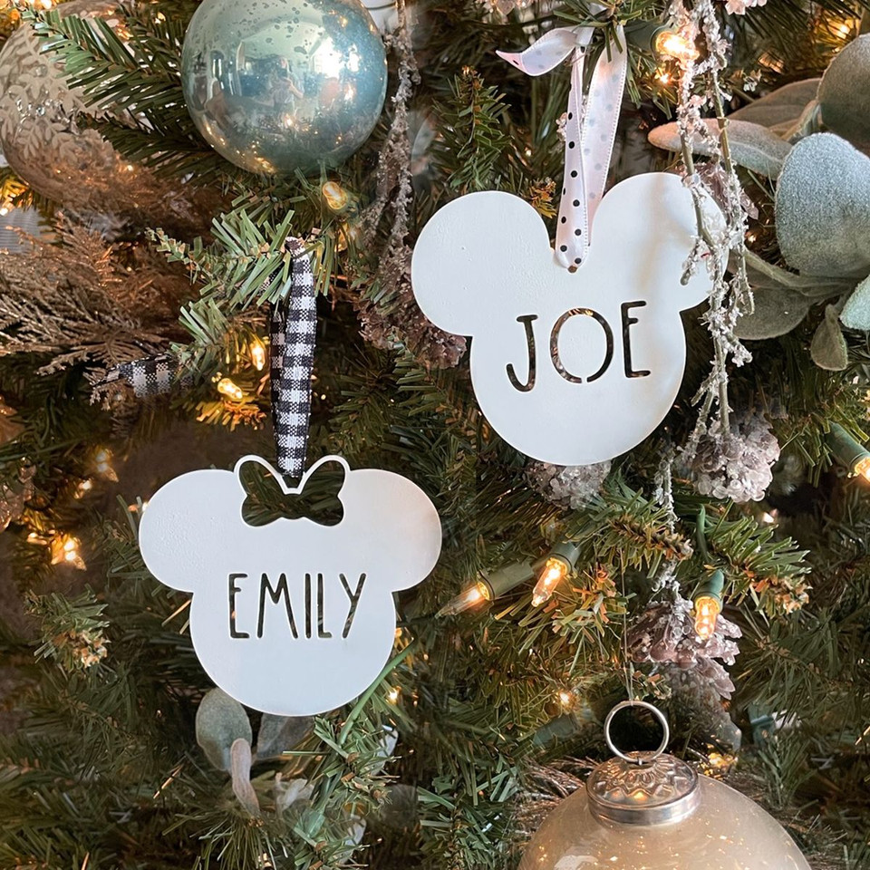 Mouse Ears and Castle Ornament (3-Pack)  product image