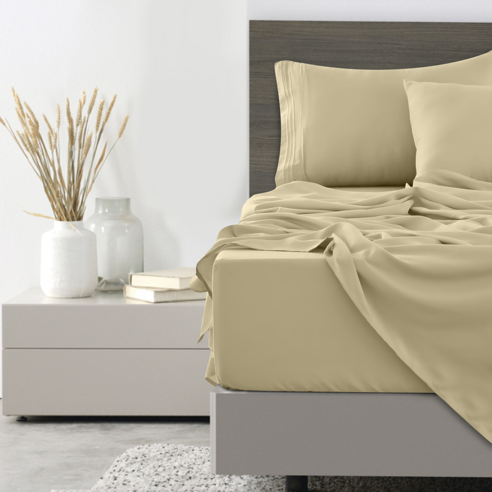 1800-Series Deep Pocket Premier Microfiber Bed Sheet Set product image