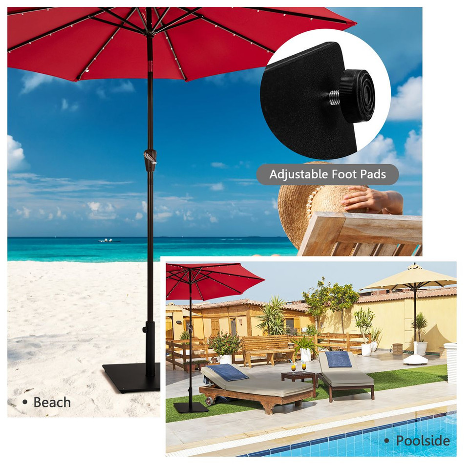 Goplus 36lb Weighted Square Umbrella Base Stand  product image