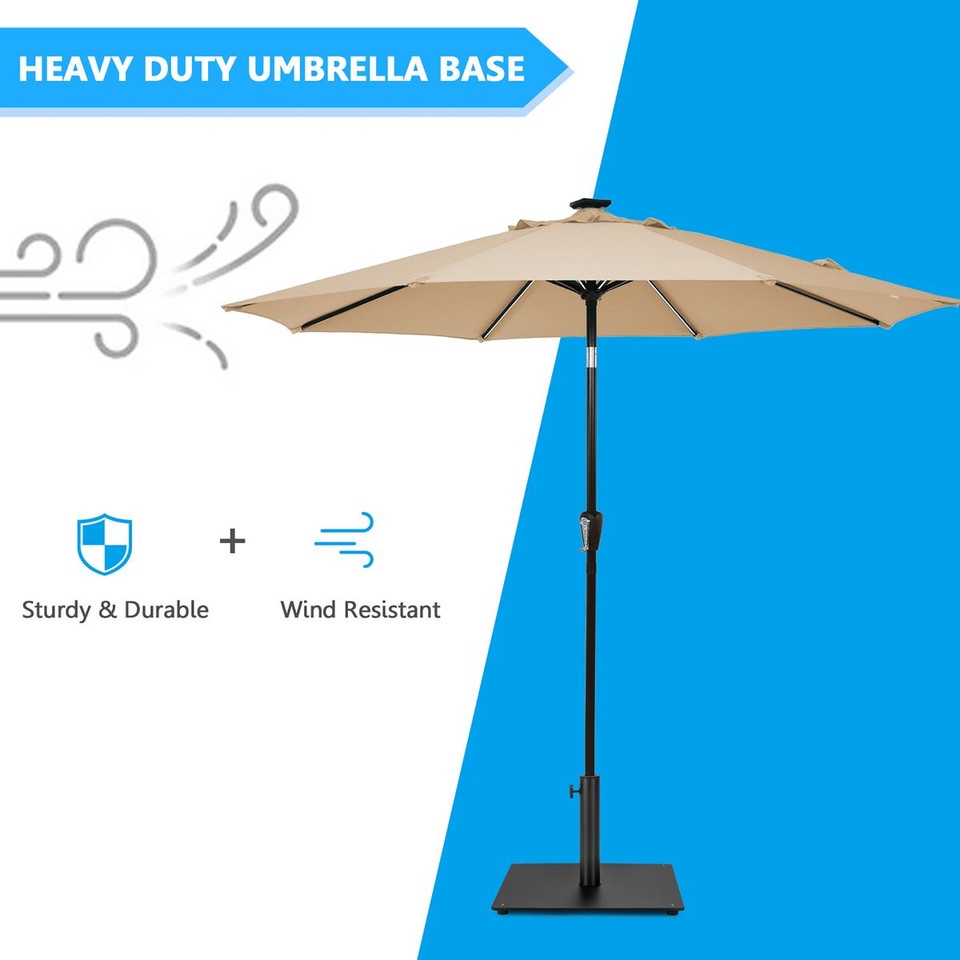 Goplus 36lb Weighted Square Umbrella Base Stand  product image