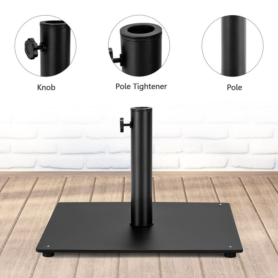 Goplus 36lb Weighted Square Umbrella Base Stand  product image
