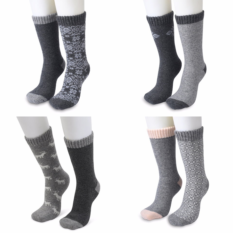 GaaHuu™ Women's Wool Blend Cushioned Boot Socks (2-Pair) product image