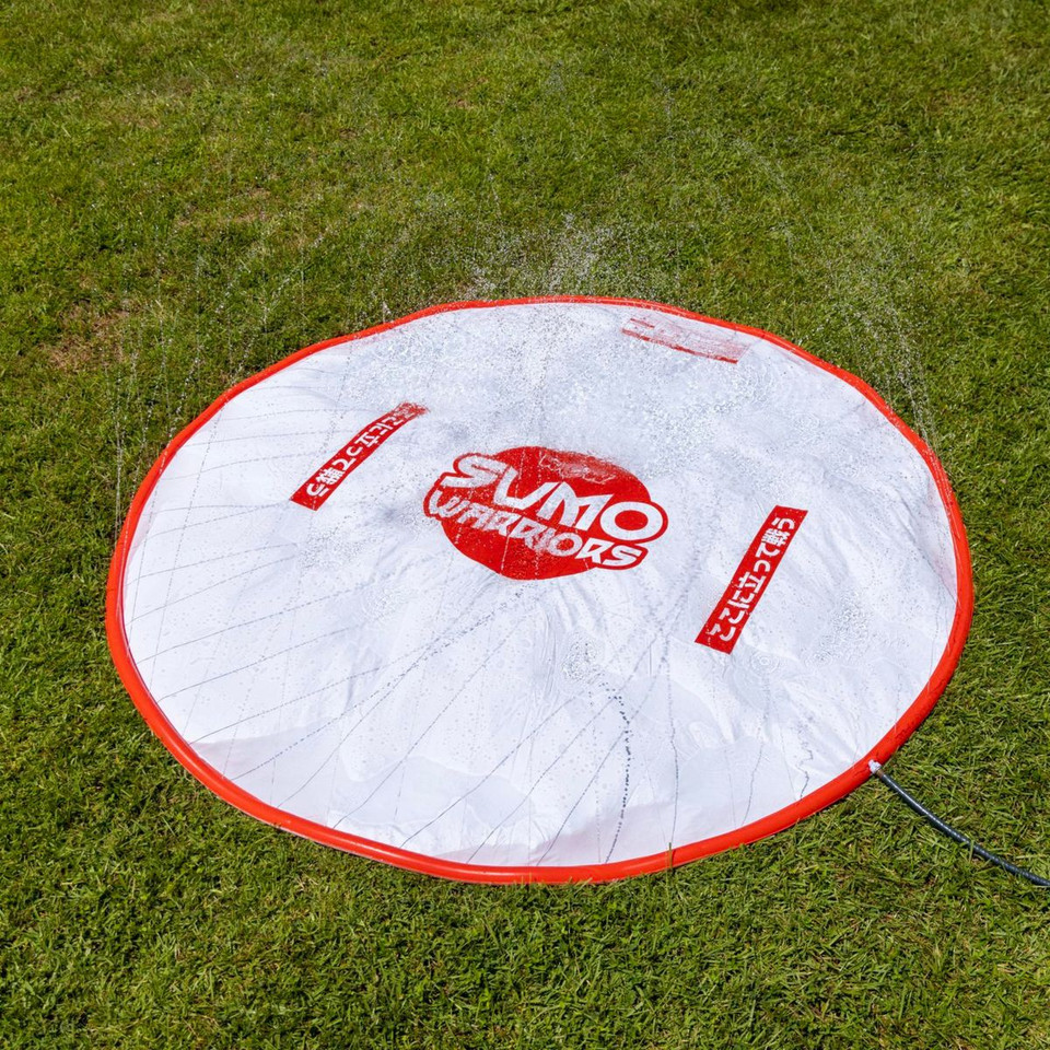 WOW Watersports 10ft Sumo Wrestling Spray Pad with 2 Sumo Belly-Bumpers product image