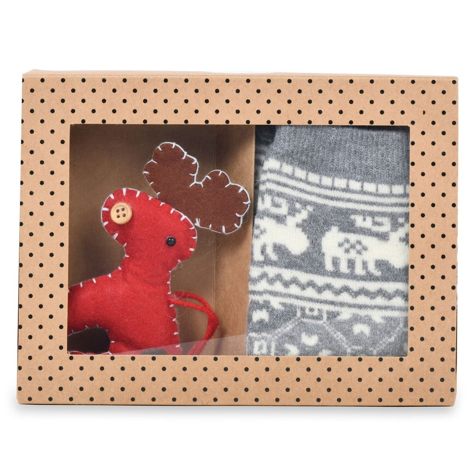 GaaHuu™ Thermal Sock Felt Ornament Gift Box for Women product image