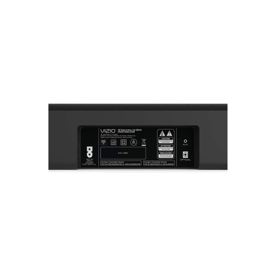 Vizio® 5.1 ch. BT Home Theater Speaker System, SB36514-G6 product image
