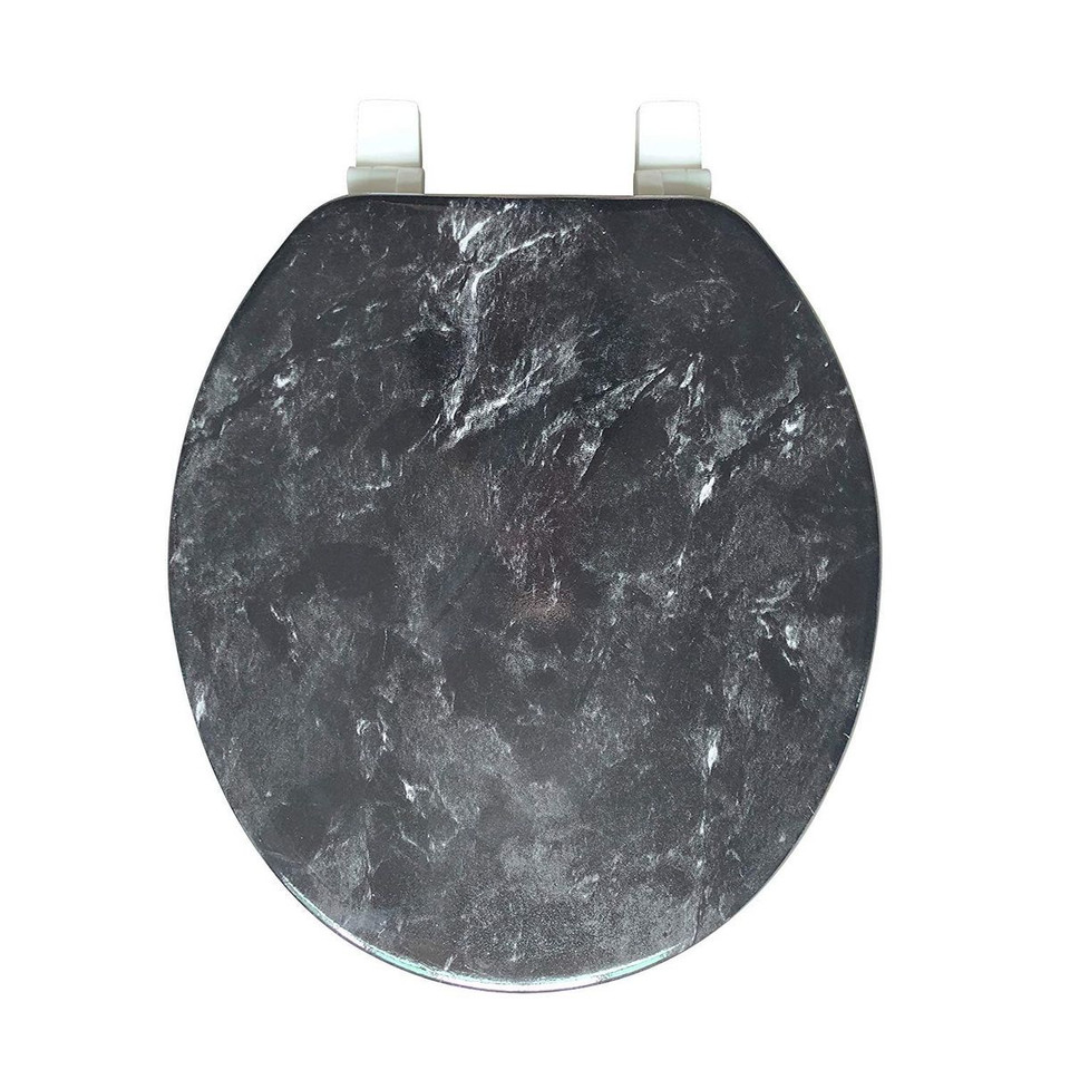 Round Toilet Seat with Easy Clean & Change Hinge product image